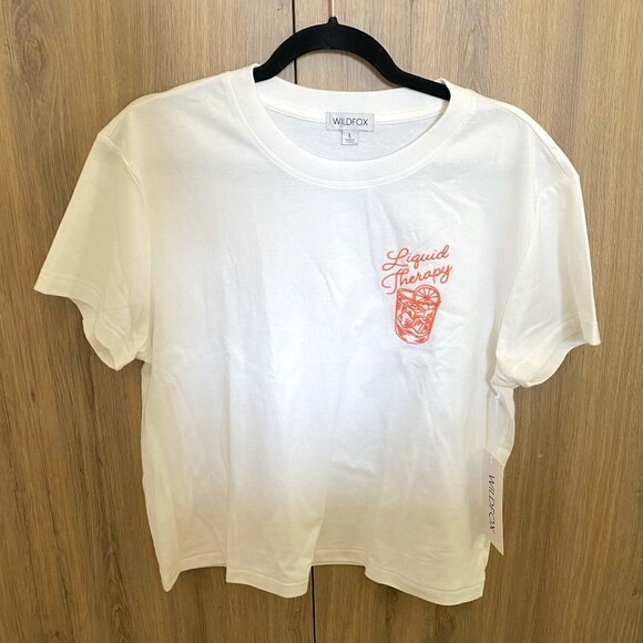 NWT Wildfox Boxy T-Shirt - Picture 1 of 7